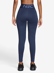 Nike Midnight Navy Pro Sculpt High Waisted Full Length Leggings - Image 2 of 9