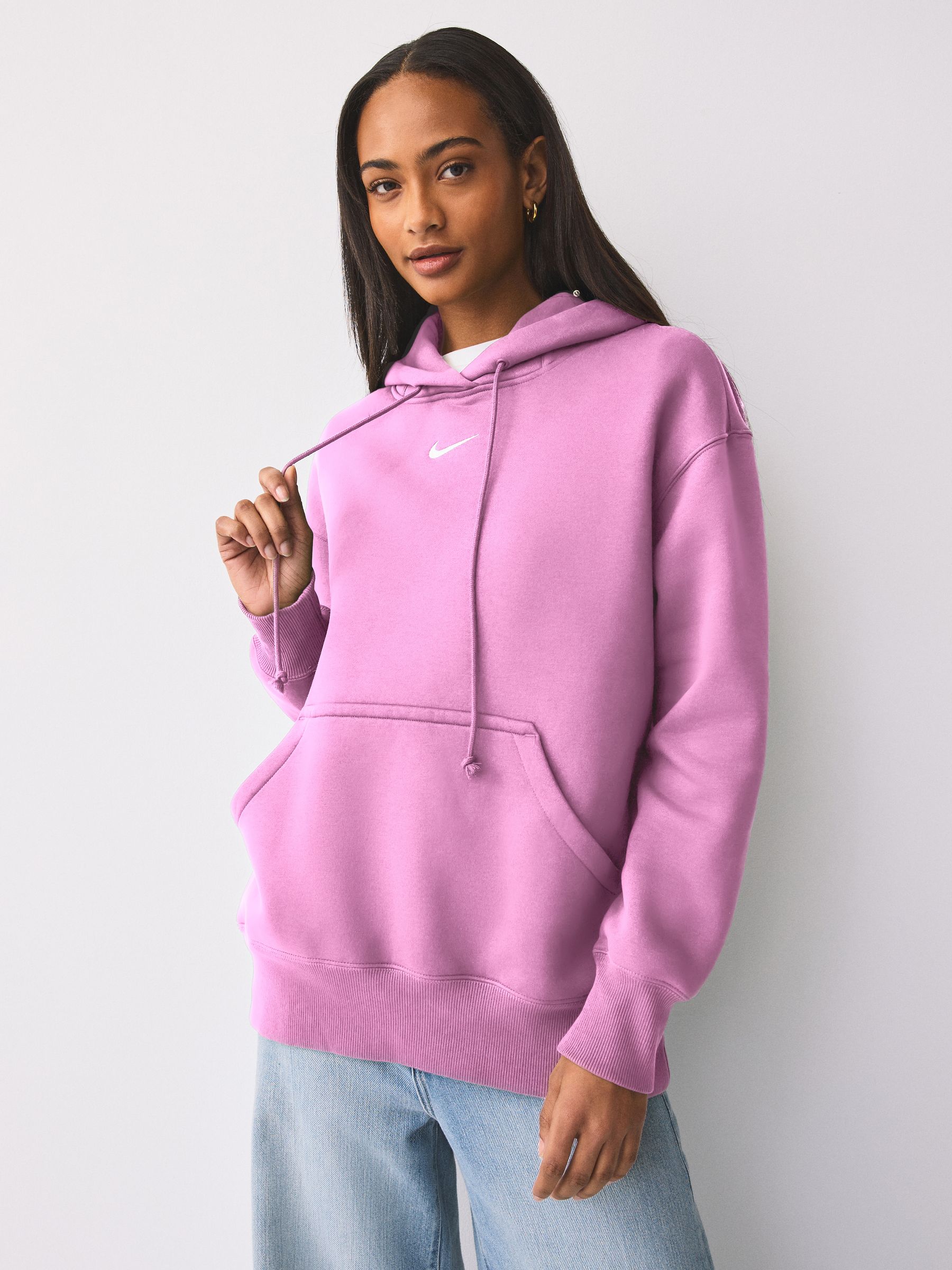 magenta nike hoodie