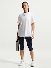 Nike White One Relaxed Dri-FIT Short Sleeve T-Shirt - Image 1 of 5