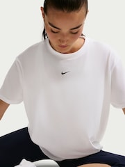 Nike White One Relaxed Dri-FIT Short Sleeve T-Shirt - Image 5 of 5