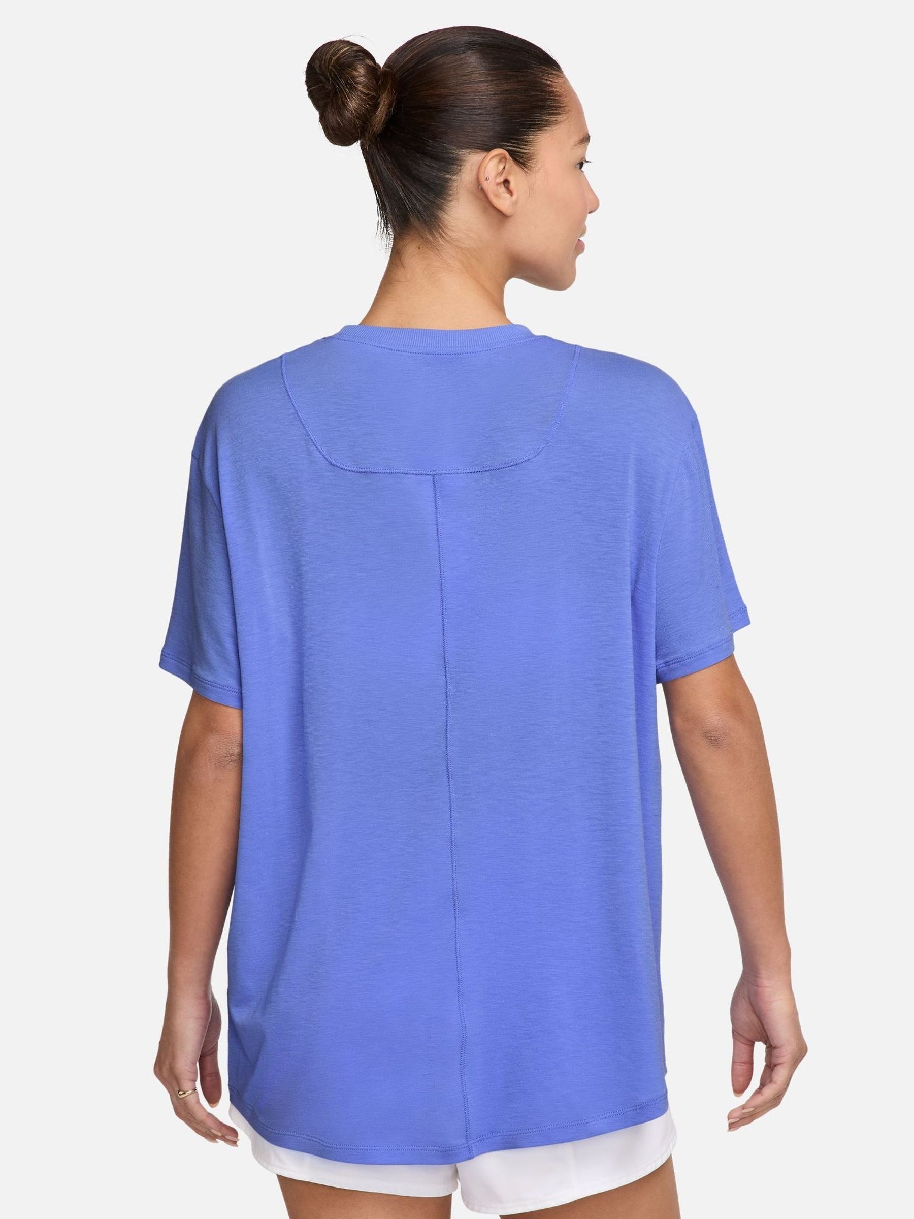 Buy Nike Sapphire Blue One Relaxed Dri-FIT Short Sleeve T-Shirt