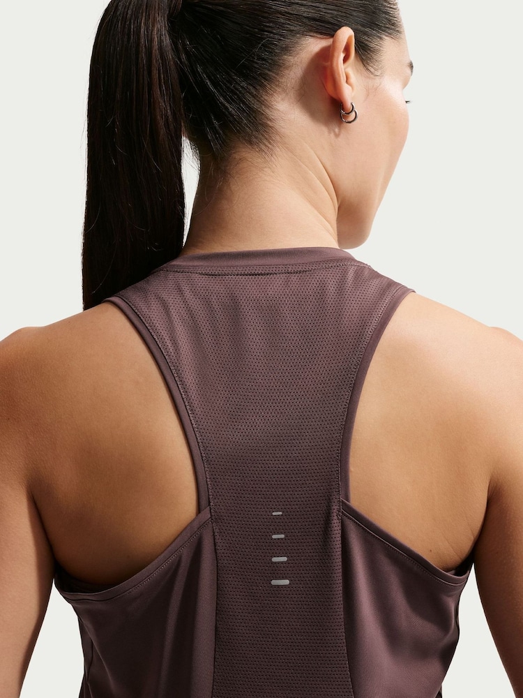 Nike Tattoo Brown Swift Dri-FIT Running Tank Top - Image 5 of 5