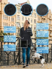 Flight Knight Ryanair Free Carry on Rucksack Backpack - Image 2 of 7