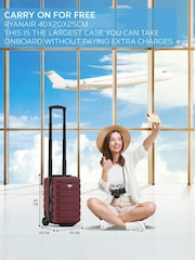 Flight Knight Ryanair Underseat 2 Wheel ABS Hard Case Cabin Carry On Hand Luggage Suitcase - Image 2 of 7