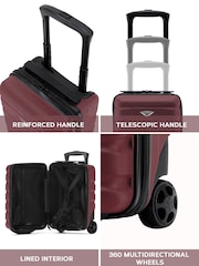 Flight Knight Ryanair Underseat 2 Wheel ABS Hard Case Cabin Carry On Hand Luggage Suitcase - Image 4 of 7