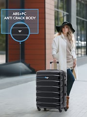 Flight Knight  Medium Check-In Hold Luggage Hardcase Travel Suitcases Set Of 2 - Image 5 of 8