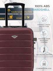 Flight Knight Wizz Air Underseat 2 Wheel ABS Hard Case Cabin Carry On Hand Luggage - Image 4 of 7
