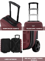 Flight Knight Wizz Air Underseat 2 Wheel ABS Hard Case Cabin Carry On Hand Luggage - Image 5 of 7