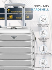 Flight Knight Lightweight 4 Wheel ABS Hard Case Cabin Carry On Hand Luggage Approved For Over 100 Airlines Suitcases - Image 4 of 7