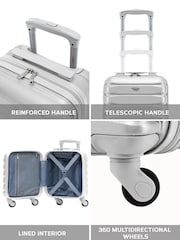 Flight Knight Lightweight 4 Wheel ABS Hard Case Cabin Carry On Hand Luggage Approved For Over 100 Airlines Suitcases - Image 5 of 7