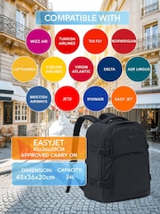 Flight Knight Easy Jet Free Carry on Rucksack Backpack - Image 7 of 7