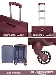 Flight Knight Large Soft Case Checkin Suitcases and Cabin Case Set of 3 - Image 5 of 7