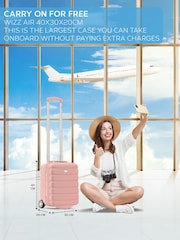 Flight Knight Wizz Air Underseat 2 Wheel ABS Hard Case Cabin Carry On Hand Luggage - Image 2 of 7