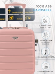 Flight Knight Wizz Air Underseat 2 Wheel ABS Hard Case Cabin Carry On Hand Luggage - Image 4 of 7