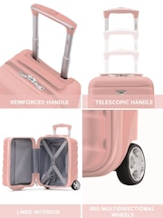 Flight Knight Wizz Air Underseat 2 Wheel ABS Hard Case Cabin Carry On Hand Luggage - Image 5 of 7
