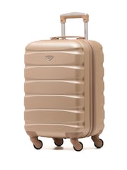 Flight Knight Nude 55x35x25cm 4 Wheel ABS Hard Case Cab Luggage - Image 1 of 7