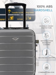 Flight Knight Wizz Air Underseat 2 Wheel ABS Hard Case Cabin Carry On Hand Luggage - Image 4 of 7