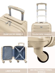 Flight Knight Lightweight 4 Wheel ABS Hard Case Cabin Carry On Hand Luggage Approved For Over 100 Airlines Suitcases - Image 5 of 7