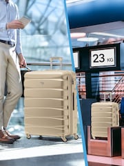 Flight Knight Medium & Large Check In Hold Luggage Hardcase Travel Suitcases Set Of 2 - Image 8 of 8