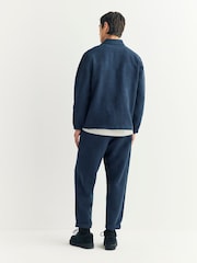 Universal Works Blue Patchwork Weave Labour Jacket - Image 2 of 5