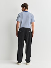 Universal Works Black Corduroy Pleated Track Trousers - Image 3 of 7
