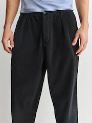 Universal Works Black Corduroy Pleated Track Trousers - Image 5 of 7