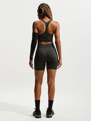 Nike Black Pro Seamless Dri-FIT High-Waisted 5 Inch Cycling Shorts - Image 2 of 5