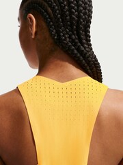 Nike Orange Pulse AeroSwift Dri-FIT ADV Running Vest Top - Image 4 of 5