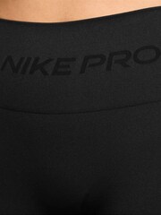 Nike Black Pro Seamless High-Waisted 7/8 Leggings - Image 3 of 6