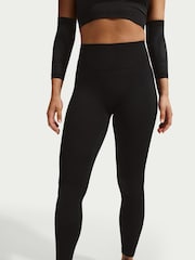 Nike Black Pro Seamless High-Waisted 7/8 Leggings - Image 4 of 6