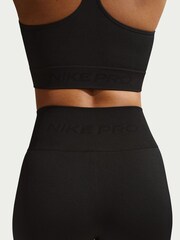 Nike Black Pro Seamless High-Waisted 7/8 Leggings - Image 5 of 6