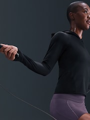 Nike Black Universa Dri-FIT Hooded Long Sleeve Baselayer Top - Image 10 of 12