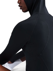 Nike Black Universa Dri-FIT Hooded Long Sleeve Baselayer Top - Image 5 of 12