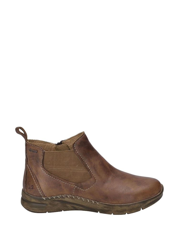 Josef Seibel Conny 57 Chelsea Brown Boots - Image 1 of 4