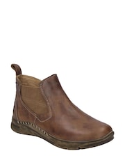 Josef Seibel Conny 57 Chelsea Brown Boots - Image 2 of 4