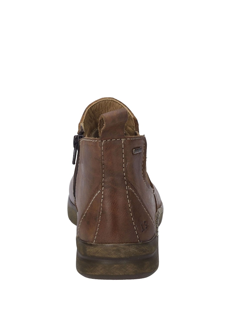 Josef Seibel Conny 57 Chelsea Brown Boots - Image 4 of 4