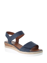 Josef Seibel Blue Espi 07 Sandals - Image 2 of 5