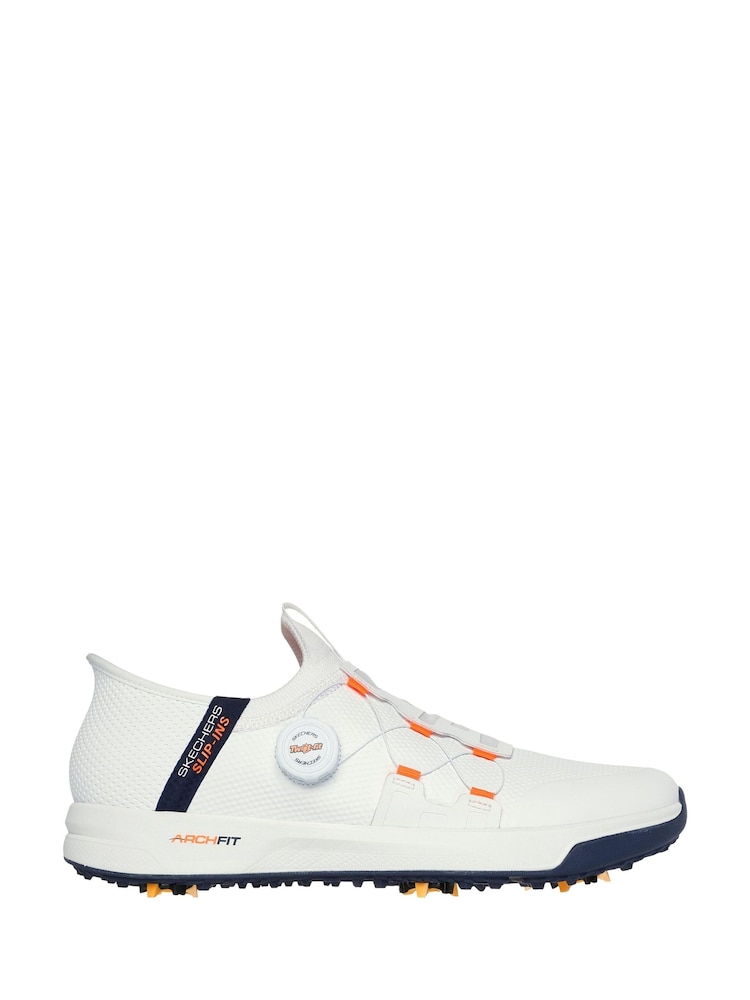 Blanco - Skechers Go Golf Elite Vortex Slip Ins Shoes - Imagen 1 de 3