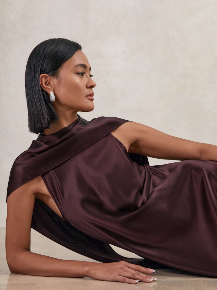 burgundy petite maxi dress Celena Maxi Dress Burgundy Burnout Petite