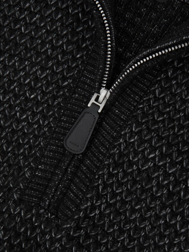 Reiss Black Stockdale Jumper - Image 7 of 7