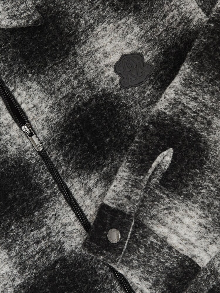 Reiss Black/White Barton Shirt - Image 6 of 6