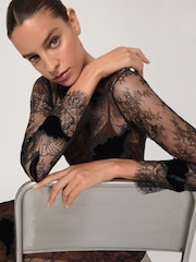 Reiss Black Lulu Dress - Image 3 of 8