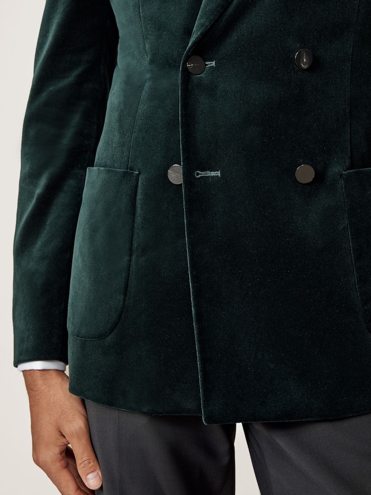Next：日本 エメラルドグリーン - Reiss Royale ダブルブレスト 