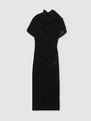 Reiss Black Nara Dress - Image 2 of 7