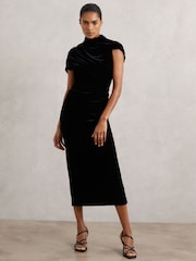 Reiss Black Nara Dress - Image 5 of 7