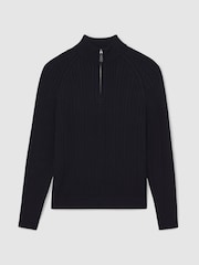 Reiss Navy Loxley Jumper - Image 2 of 7