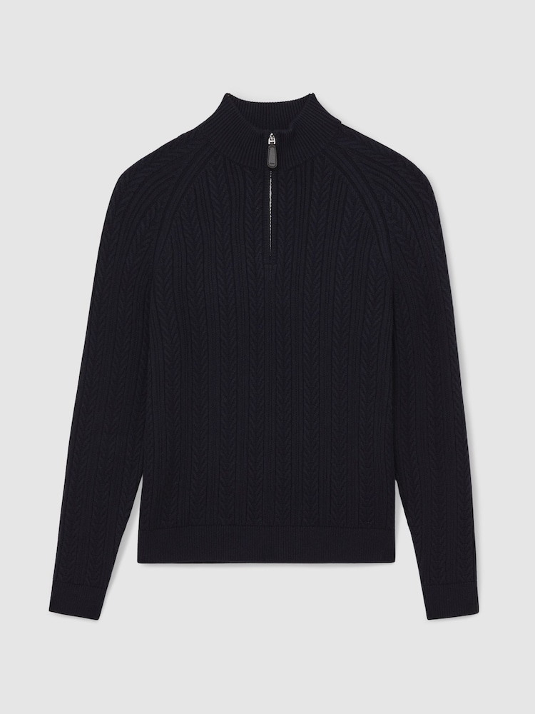 Reiss Navy Loxley Jumper - Image 2 of 7