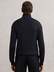 Reiss Navy Loxley Jumper - Image 5 of 7
