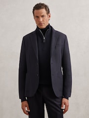 Reiss Navy Loxley Jumper - Image 6 of 7