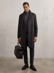 Reiss Mid Grey Melange Loxley Jumper - Image 3 of 7